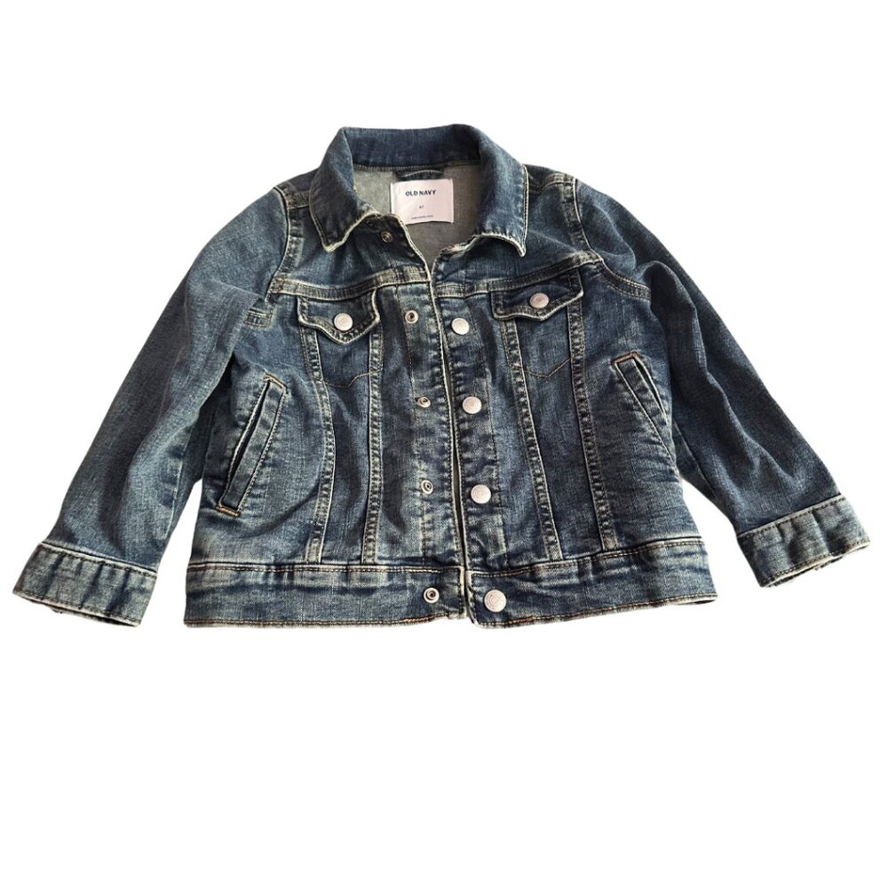 Toddler 4T Jean Jacket with Snap Closure